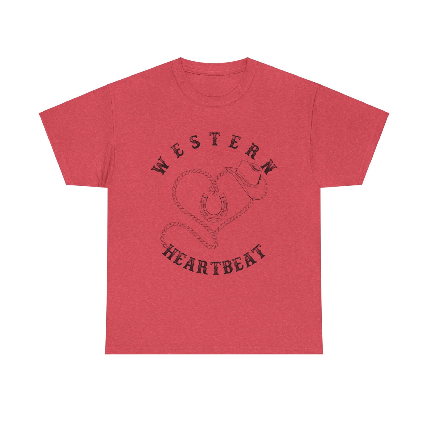 Western Heartbeat Graphic T-shirt
