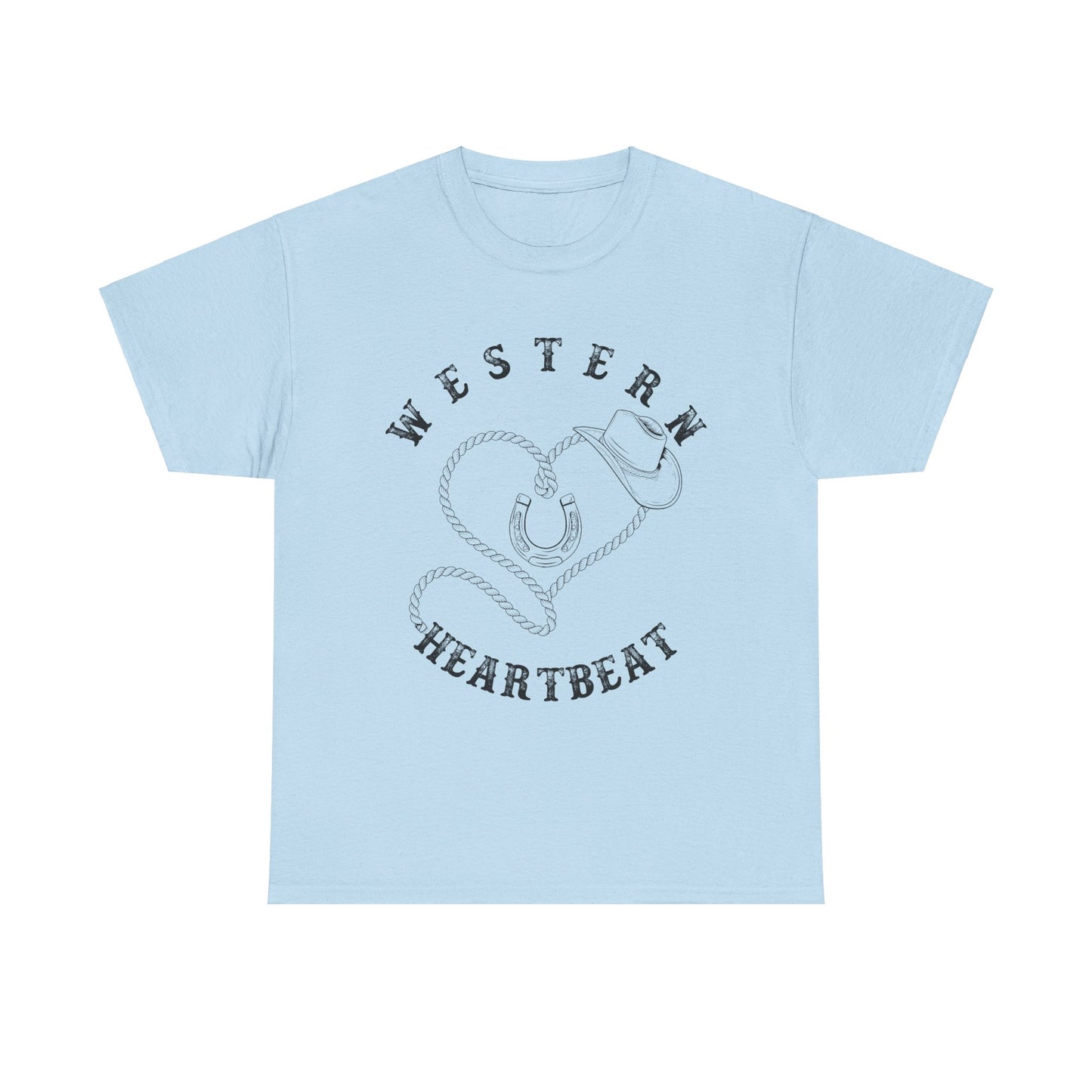 Western Heartbeat Graphic T-shirt