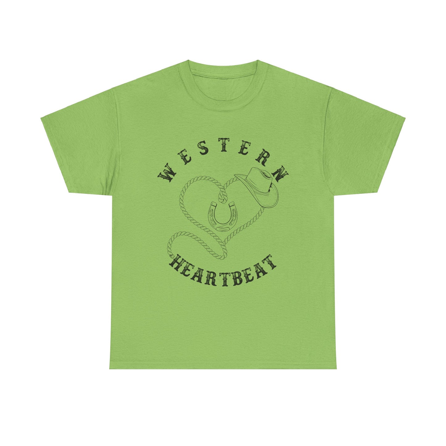 Western Heartbeat Graphic T-shirt
