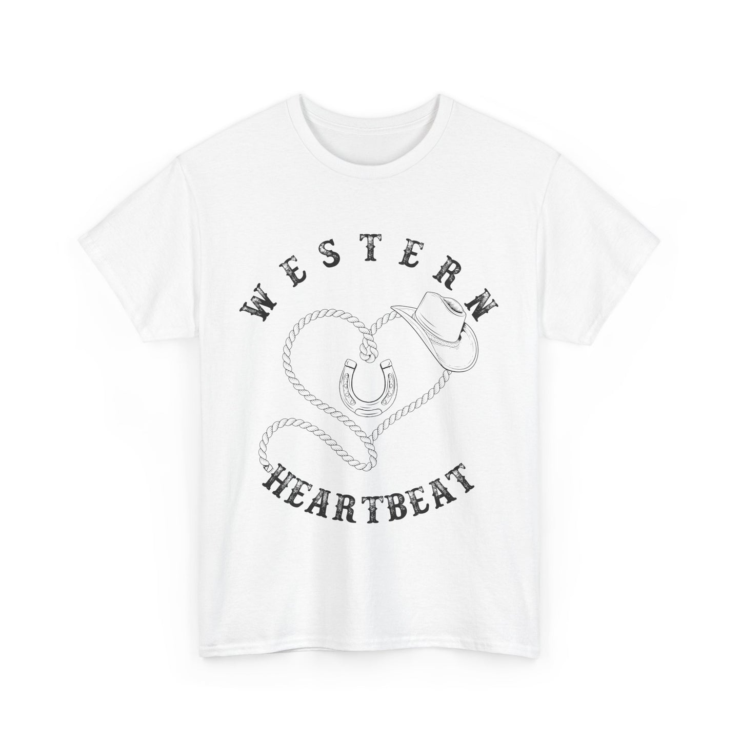 Western Heartbeat Graphic T-shirt