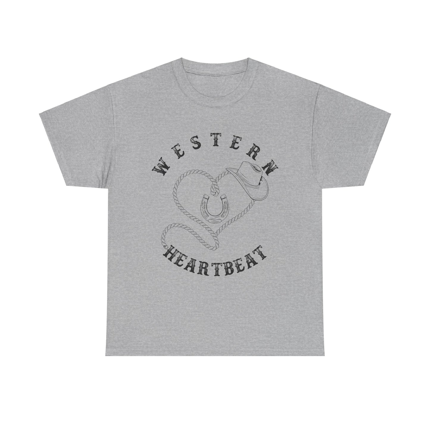 Western Heartbeat Graphic T-shirt
