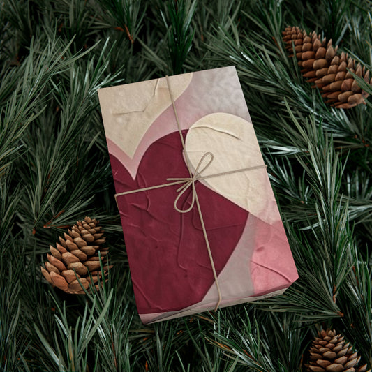 Heartfelt Gift Wrap Papers – Perfect for Valentine’s Day and Special Occasions