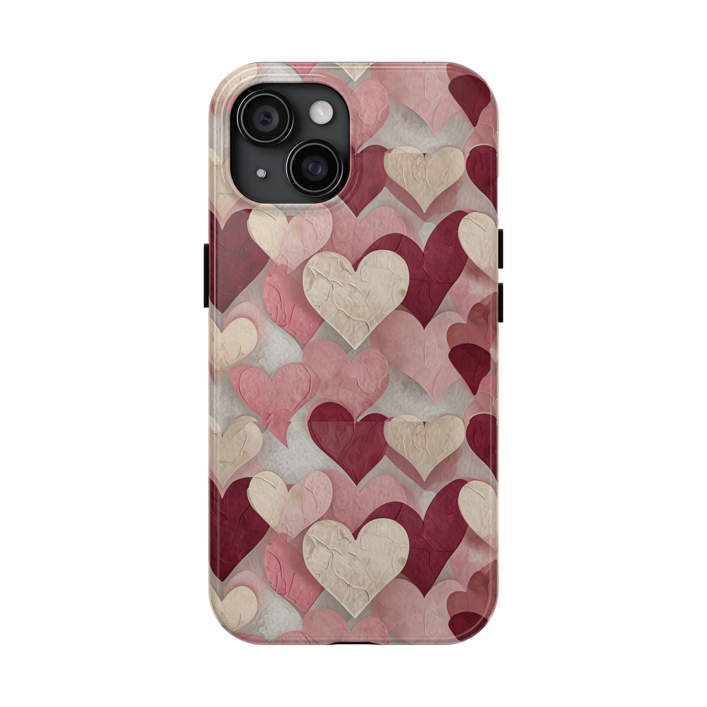 Heartfelt Tough Phone Cases - Durable Protection with Love Motif