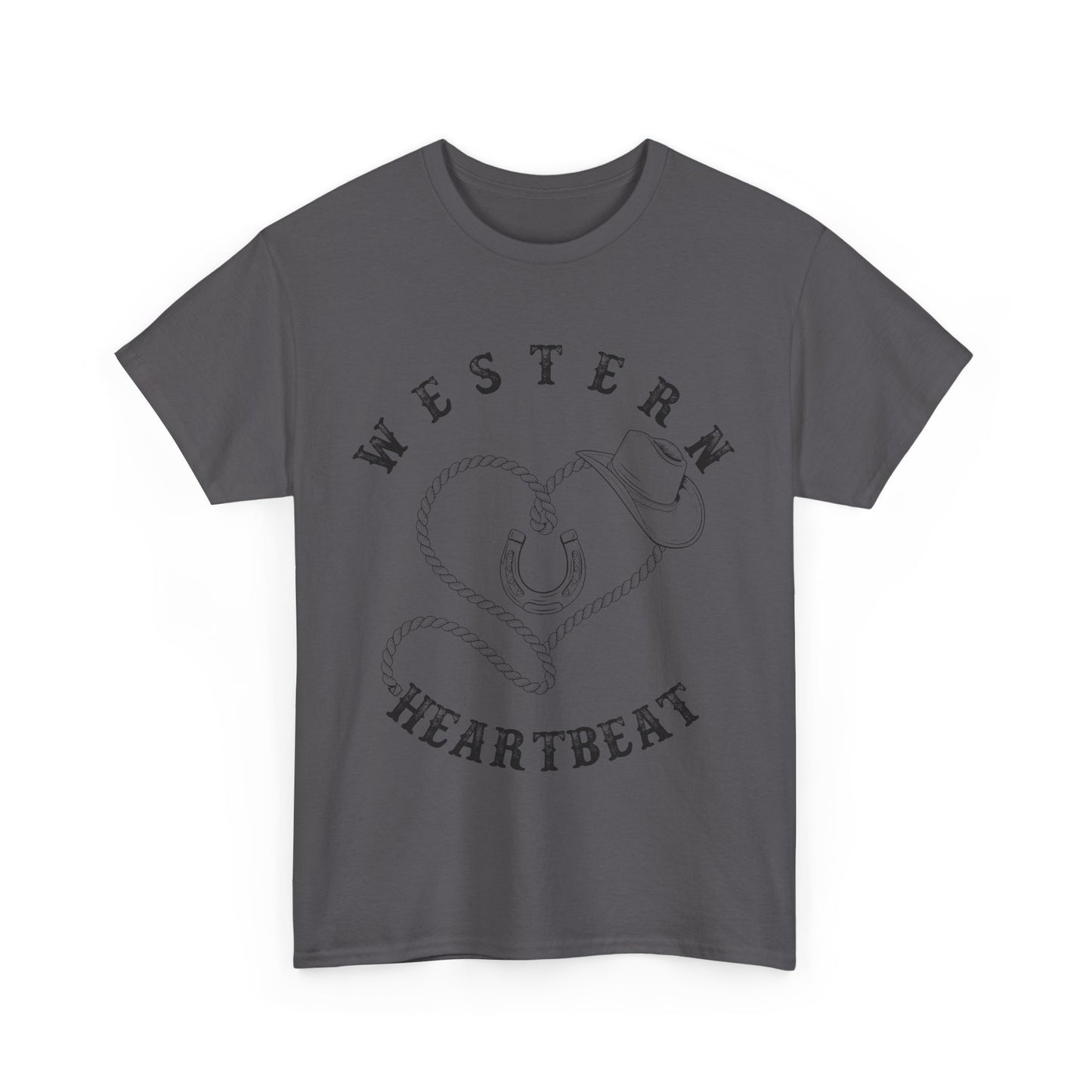Western Heartbeat Graphic T-shirt