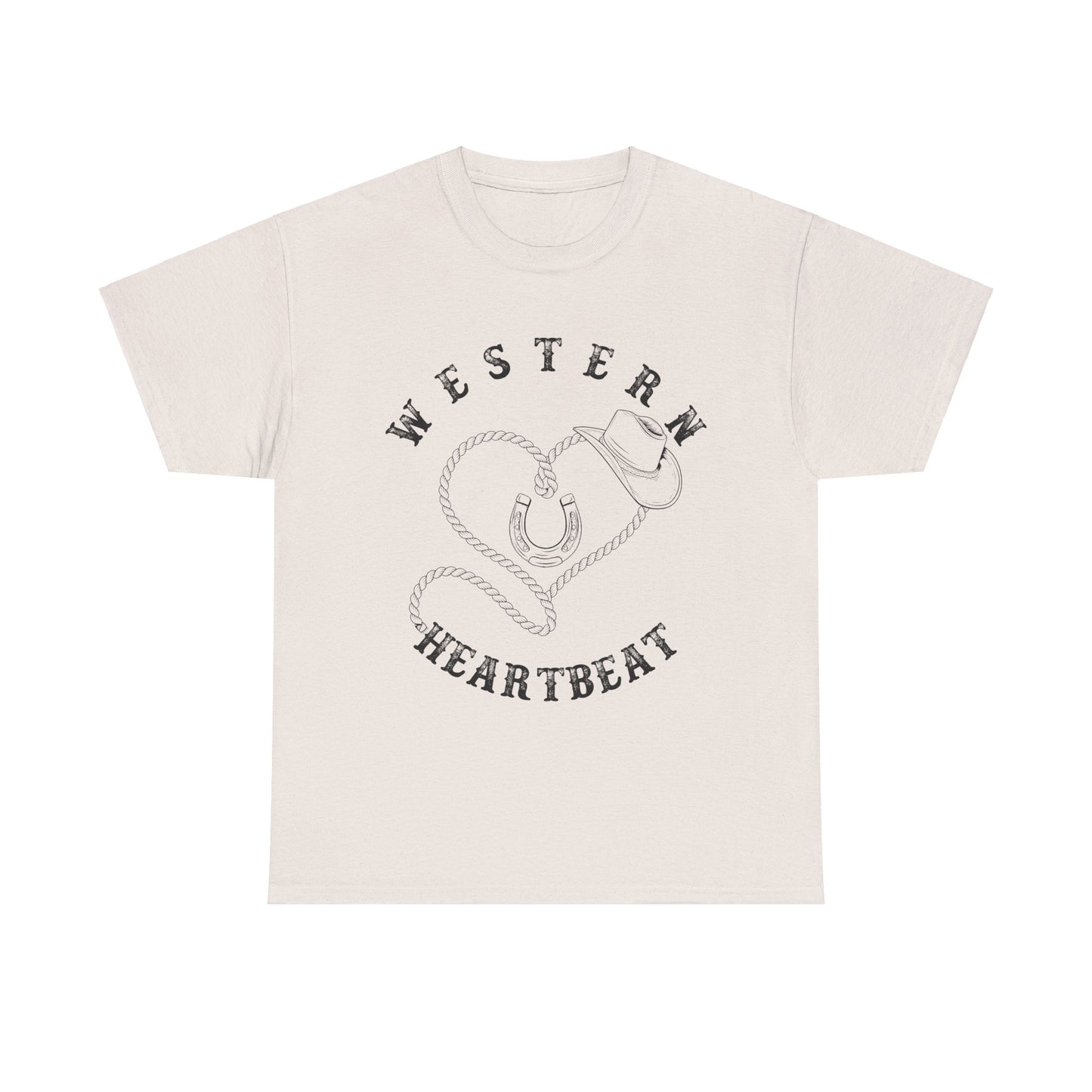 Western Heartbeat Graphic T-shirt