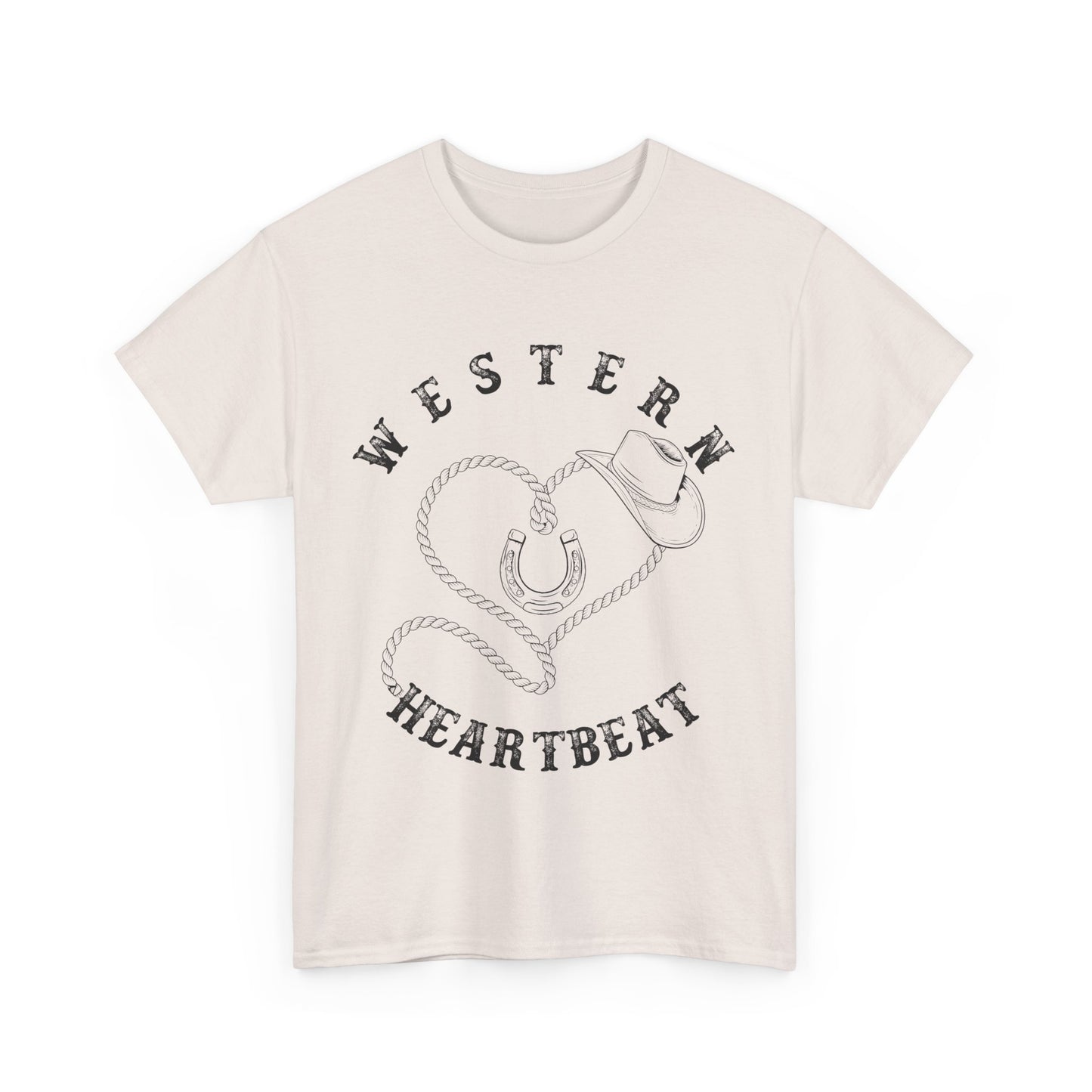 Western Heartbeat Graphic T-shirt