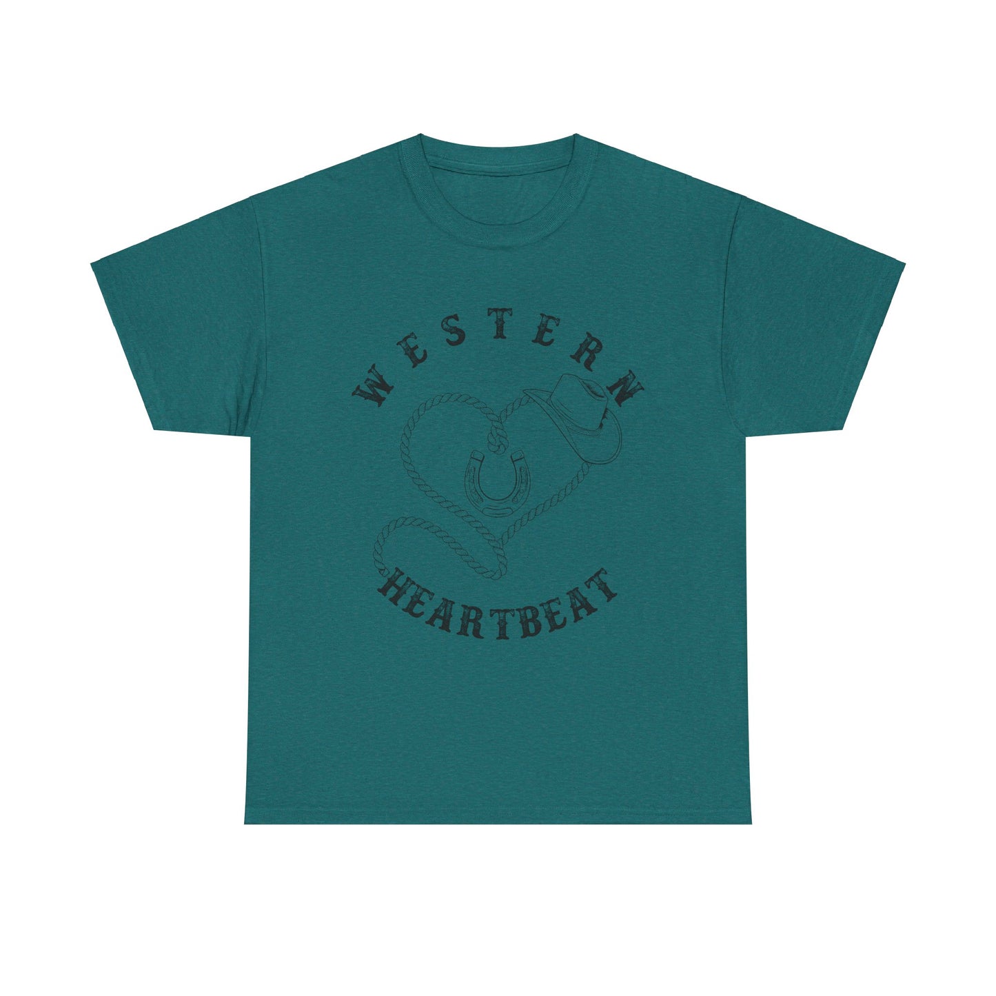 Western Heartbeat Graphic T-shirt