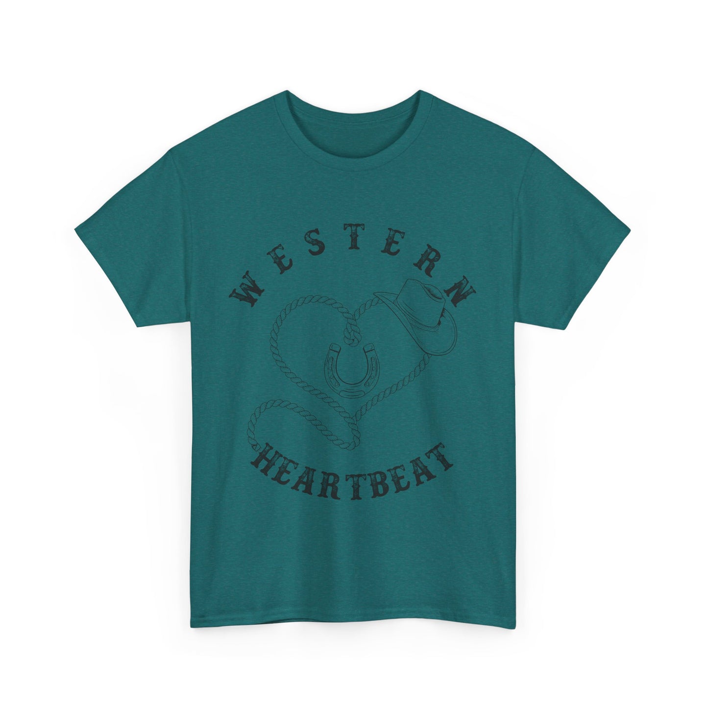 Western Heartbeat Graphic T-shirt