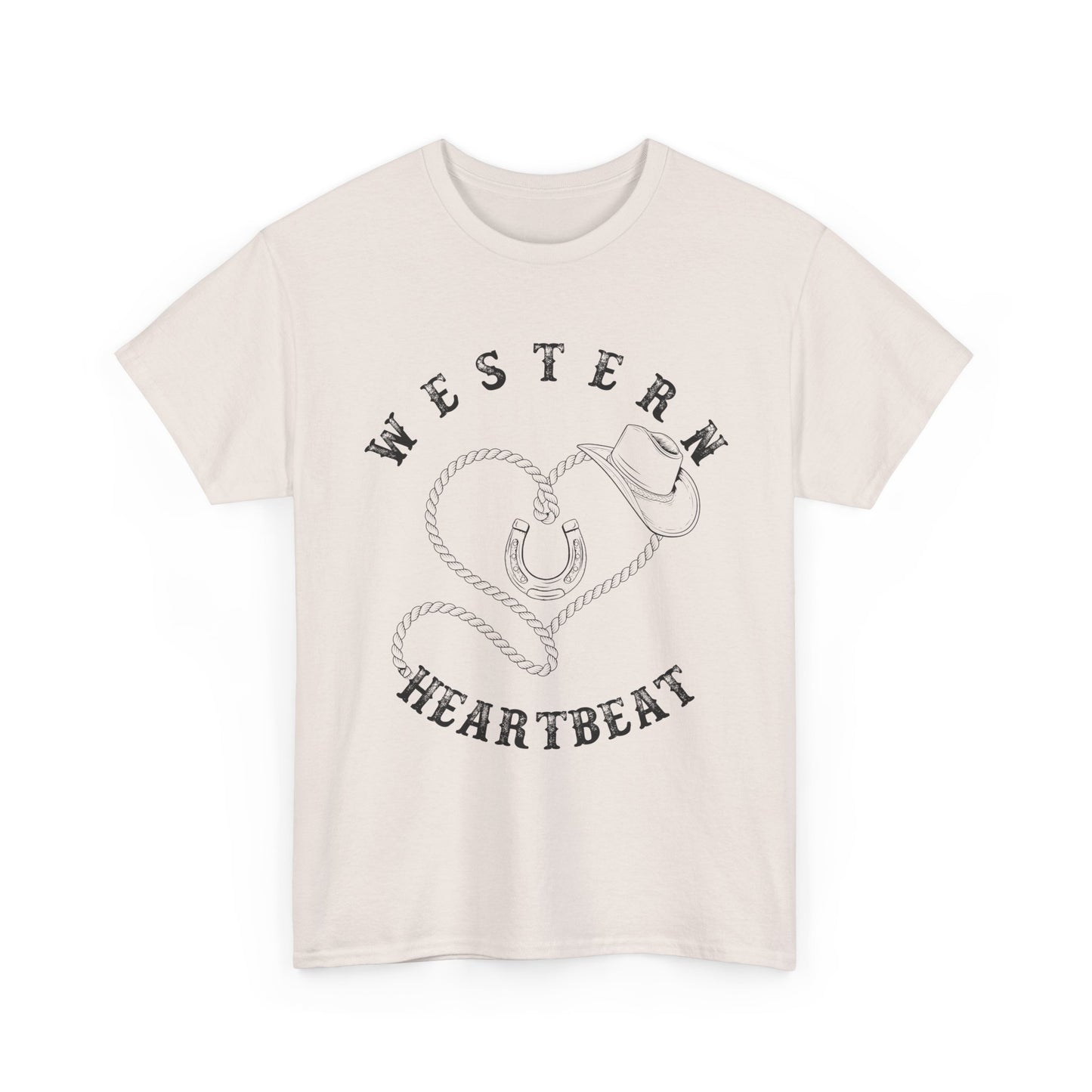 Western Heartbeat Graphic T-shirt