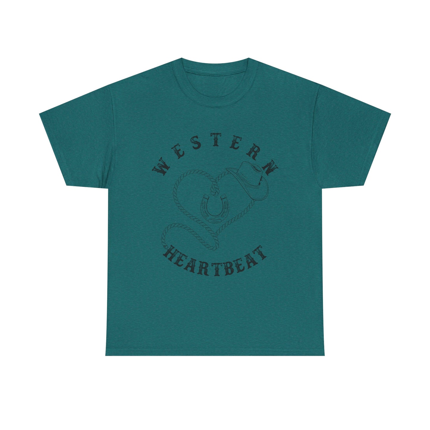 Western Heartbeat Graphic T-shirt