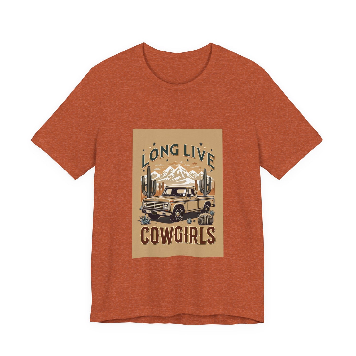 Long Live Cowgirls Tee - Unisex Short Sleeve Shirt