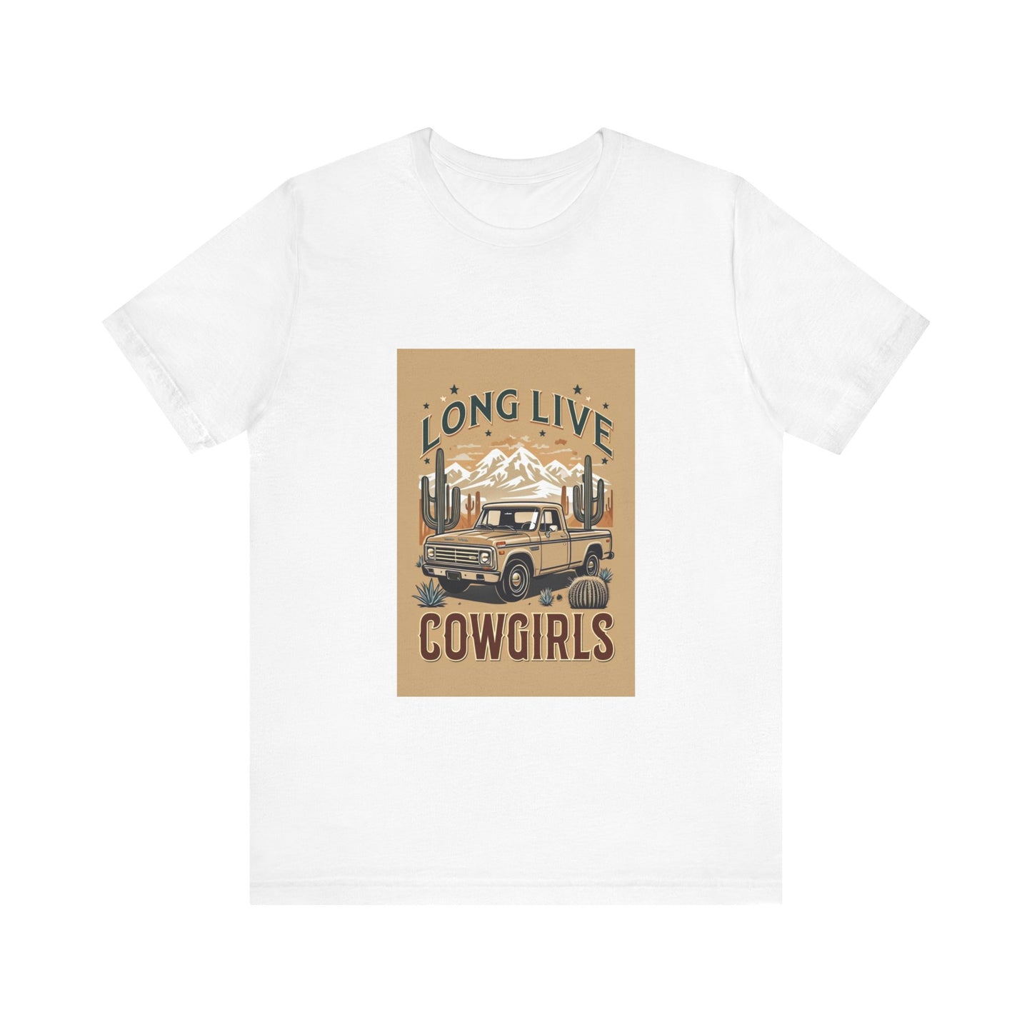 Long Live Cowgirls Tee - Unisex Short Sleeve Shirt