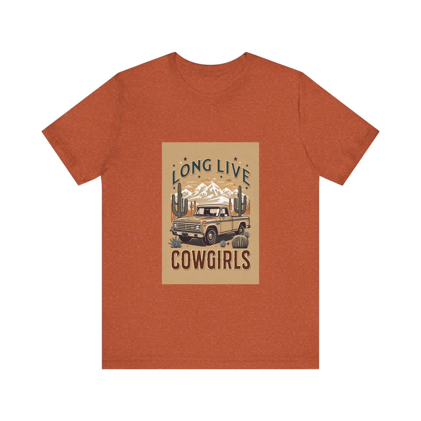 Long Live Cowgirls Tee - Unisex Short Sleeve Shirt