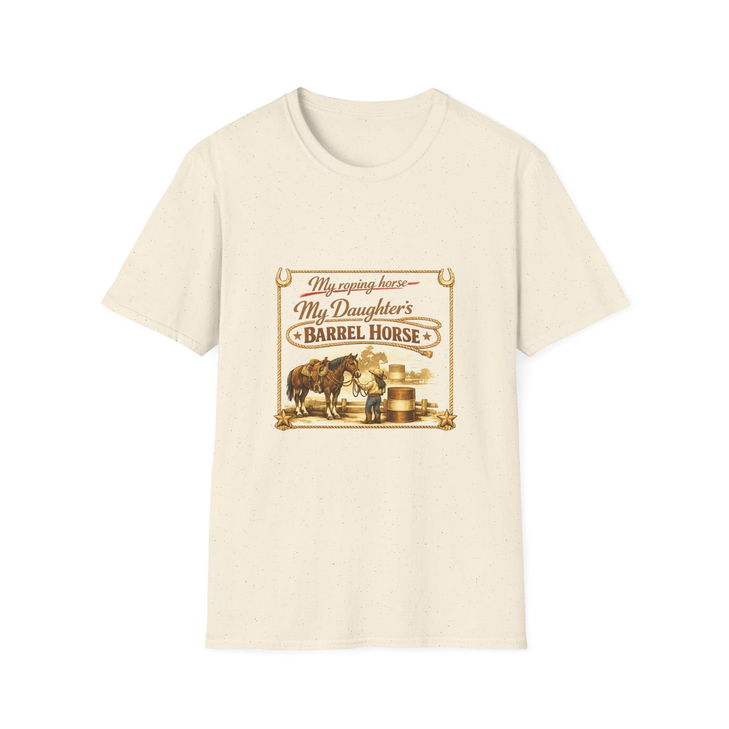 My Daughter's Barrel Horse T-Shirt – Rodeo Barrel Racing Tee