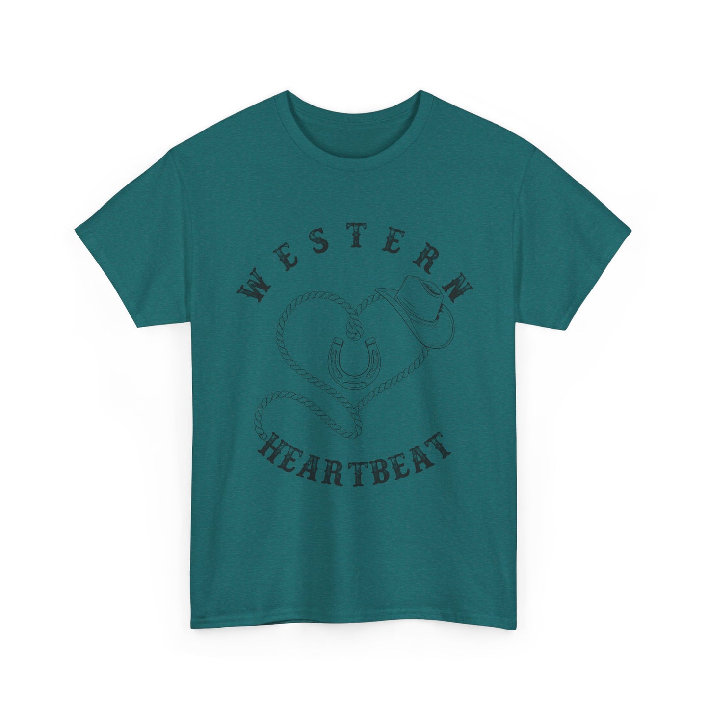 Western Heartbeat Graphic T-shirt