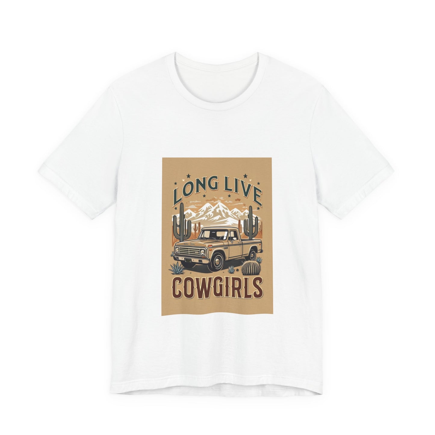 Long Live Cowgirls Tee - Unisex Short Sleeve Shirt